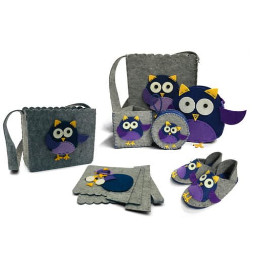 Felt DIY Kit-Owl Series