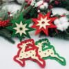 Christmas Shapes (Santa Claus's reindeer)