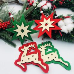 Christmas Shapes (Santa Claus's reindeer)